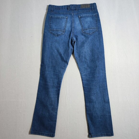 Reaction Kenneth Cole jeans men's size 30X30 ink blue Slim fit straight leg - Picture 3 of 13